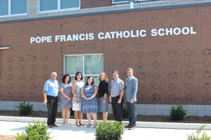 Board Officials visit Pope Francis before “Back to School!”
